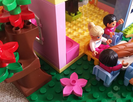 Lego Duplo Haus - Terasse/Garten